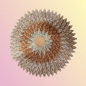 Handcrafted Flower-Design Floor Mat (Copy)