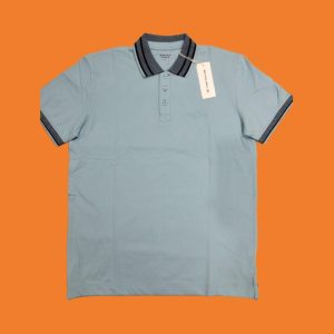Men’s Short Sleeve Polo Shirt – 100% Cotton | Piqué Fabric